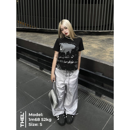 Áo thun Baby Tee Night City THEL